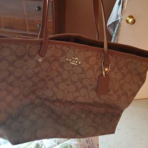 coach large bag